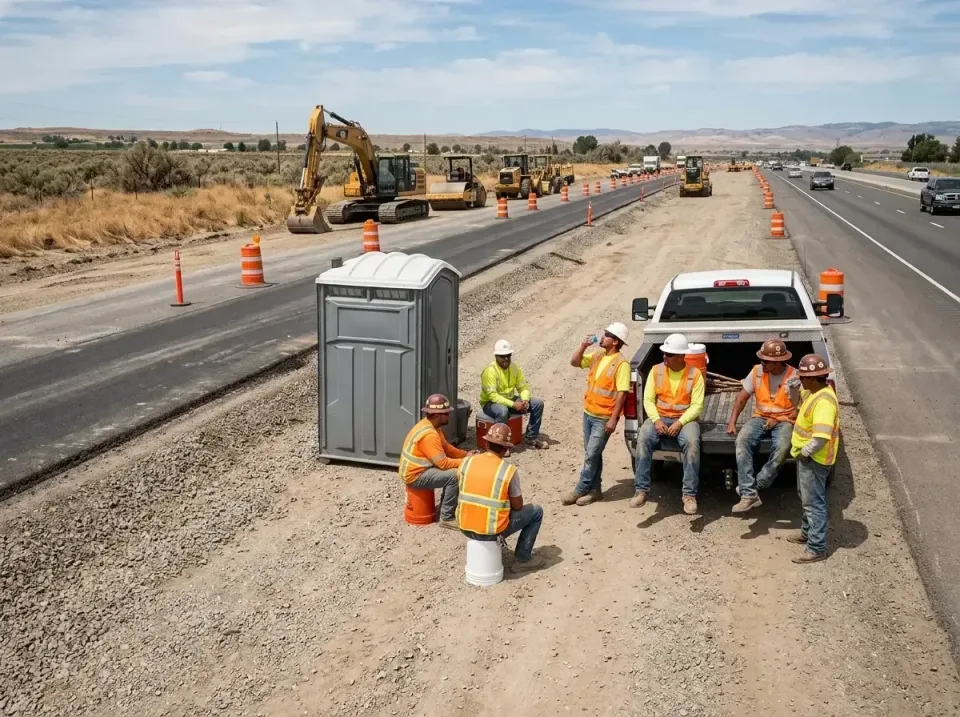 highway-road-construction-crew-007 — frequently asked questions, Porta Potty and Restroom Rentals in La Puente, CA
